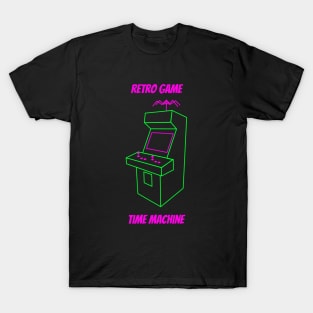 Retro Game Time Machine Podcast T-Shirt